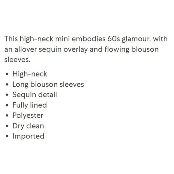 A.L.C. Christy Sequin Mini Dress - Picture 15 of 16